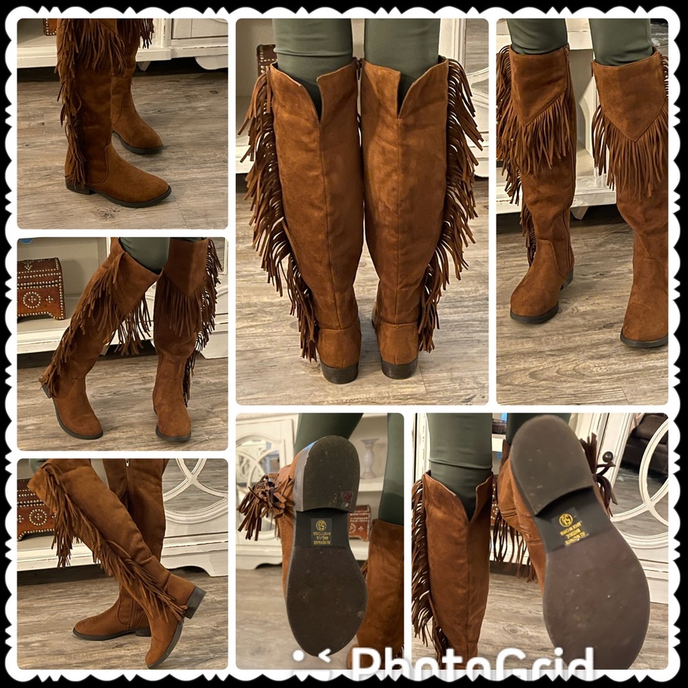 Fringe Boots